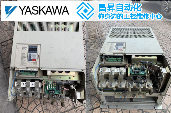 185kw安川變頻器維修無顯示故障案例分享